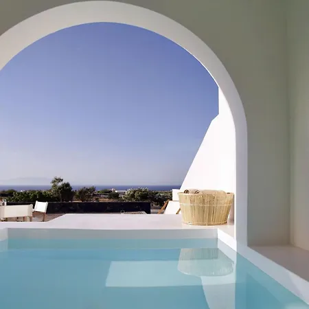 Wonderful Santorini House Villa Athiri Private Pool Sea Views Plunge Pool Finikia-Oia